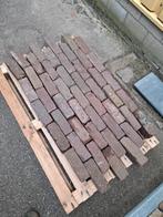 Oude gebakken dikformaat rood/bruin 50m2, Tuin en Terras, Tegels en Klinkers, Ophalen, Gebruikt, Keramiek, Klinkers