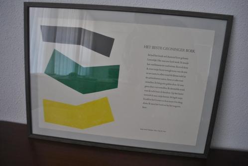 Afbeelding ter ere van Het Beste Groninger boek, Nyk de Vrie, Huis en Inrichting, Woonaccessoires | Schilderijen, Tekeningen en Foto's