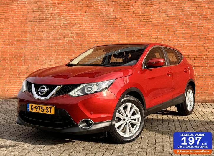 Nissan Qashqai 1.2 Acenta|TREKHAAK|CAMERA|LANE ASSIST|NAVI, Auto's, Nissan, Bedrijf, Te koop, Qashqai, ABS, Airbags, Airconditioning