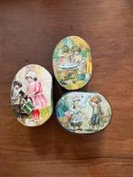 3 snuifdoosjes met kindervoorstelling, Ophalen of Verzenden