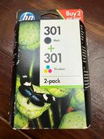 Nieuwe HP 301 kleur en zwart inkt patroon cartridge, Ophalen of Verzenden, Nieuw, Cartridge, HP origineel