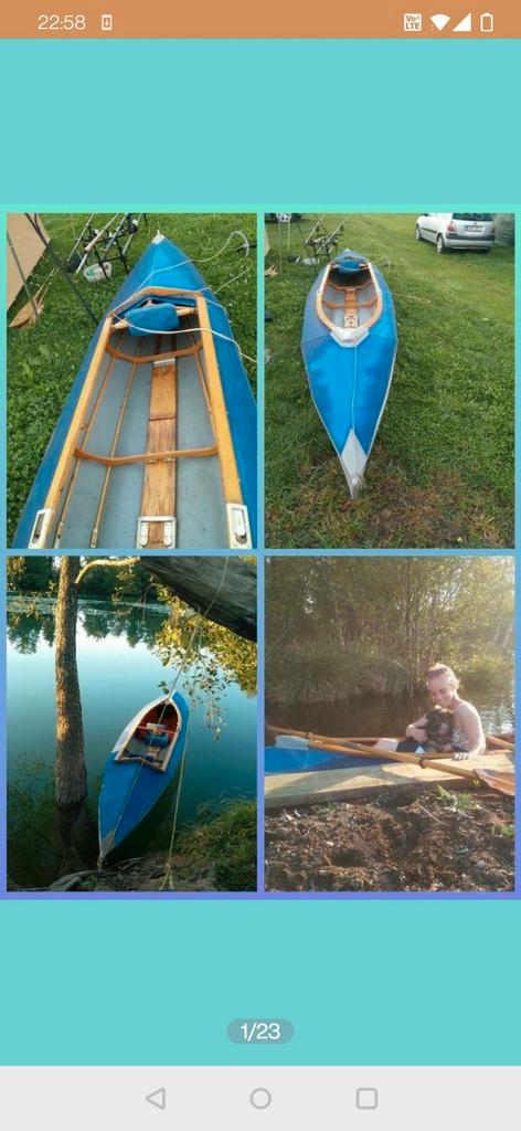Canadese/ open vouwkano kolibrie Kano - 2 Personen, Watersport en Boten, Kano's, Gebruikt, Canadese kano of Open kano, Twee personen
