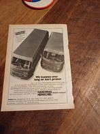 Advertentie van Hanomag Henschel kort of lang 1971, Ophalen of Verzenden, Zo goed als nieuw, Auto's