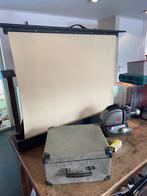 diaprojector, Ophalen, Gebruikt, Met scherm
