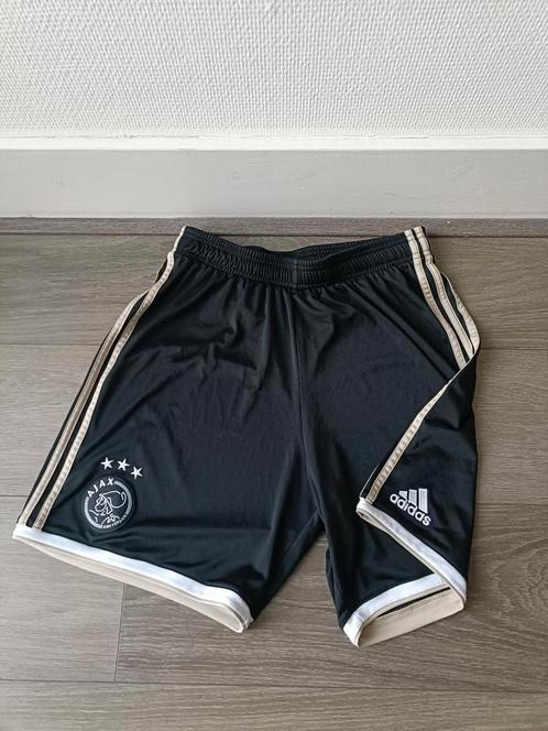 Adidas Ajax Climalite 2018 Sportbroekje Zwart/Goud (L), Kleding | Heren, Sportkleding, Gedragen, Voetbal, Maat 52/54 (L), Zwart