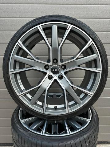 20” INCH AUDI A4 GMP GUNNER VELGEN S-LINE ZOMER BANDEN 5x112 beschikbaar voor biedingen