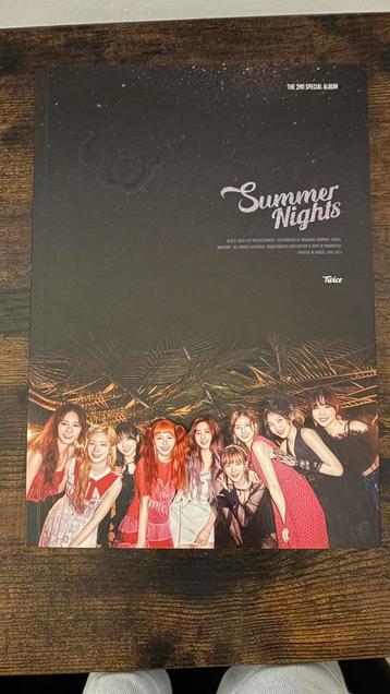 Twice kpop album summer nights beschikbaar voor biedingen