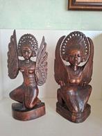2x Art-Deco stijl Balinese Legong danseressen/ jaren '50, Ophalen of Verzenden