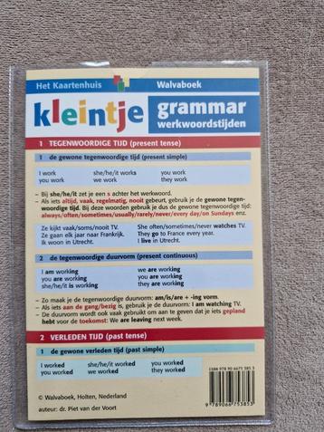 Het kaartenhuis Kleintje Grammar Walvaboek beschikbaar voor biedingen