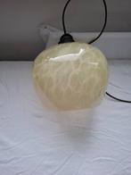 arteco glazen hanglamp geel/groenig, Antiek en Kunst, Ophalen of Verzenden