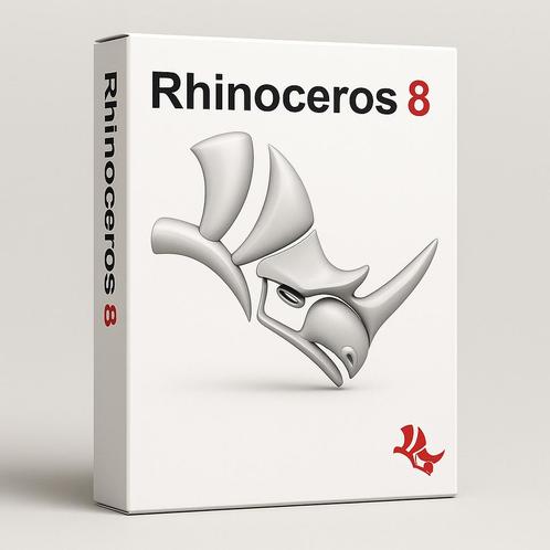 Rhinoceros 8, Computers en Software, Office-software, Nieuw, MacOS, Windows, Ophalen