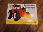 Tractor folder Renault trekkers 36 t/m 150 pk, Boeken, Catalogussen en Folders, Ophalen of Verzenden, Zo goed als nieuw, Folder