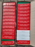 24x vintage doosjes met plastic verklikkers, Ophalen of Verzenden, Nieuw, Dobber of Lood