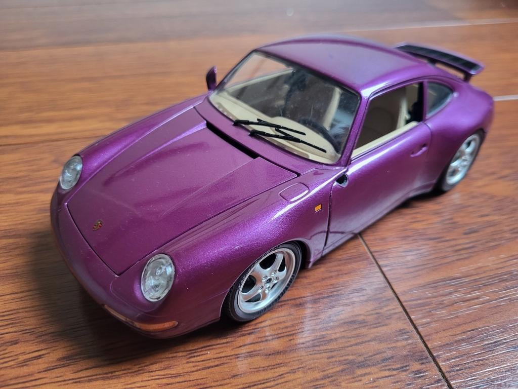 Porsche Carrera 911 1993 Bburago 1:18 model, Hobby en Vrije tijd, Modelauto's | 1:18, Ophalen of Verzenden, Gebruikt, Bburago