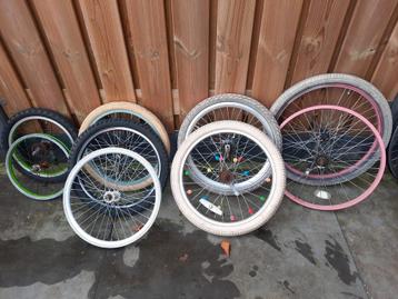 setjes wielen 16 inch t/m 29 inch shimano nexus naafdynamo  beschikbaar voor biedingen