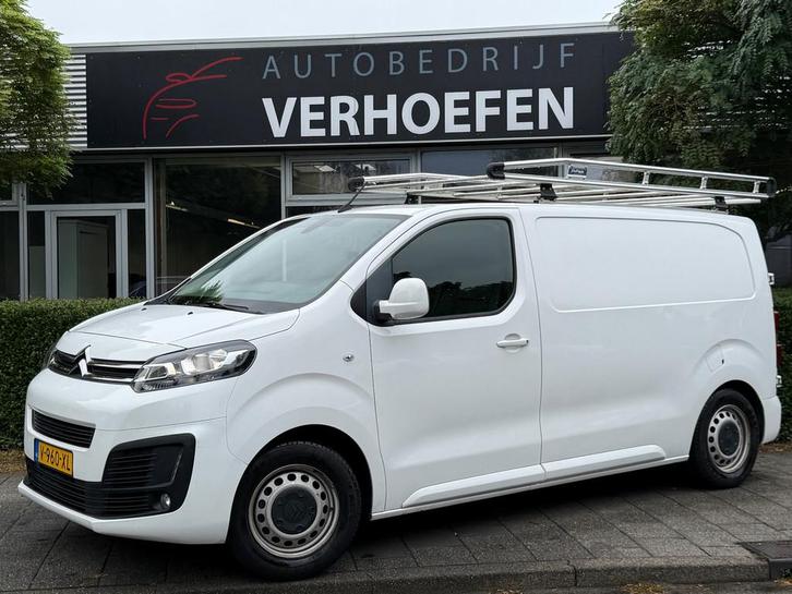 Citroen Jumpy 1.6 BlueHDI 95 Club M - L2 - LANG - XL - 3 ZIT, Auto's, Bestelauto's, Bedrijf, Te koop, ABS, Achteruitrijcamera