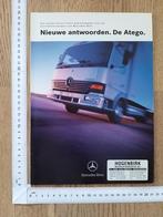 Mercedes Atego distributievervoer, brochure 1997, Verzenden, Gelezen, Mercedes