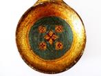 Italiaanse Florentijnse grote houten lepel goud blauw groen, Ophalen of Verzenden