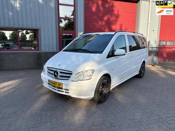 Mercedes-Benz Vito 122 CDI V6 Dubbele Cabine 224pk -MARGE- X, Auto's, Bestelauto's, Bedrijf, Te koop, ABS, Achteruitrijcamera