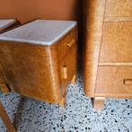 Art Deco Commode/Ladenkast Bed Nachtkastjes Stoelen Spiegel, 100 tot 150 cm, 5 laden of meer, Art deco, Ophalen of Verzenden