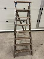Houten schilderstrap 150 en 215 cm hoog diversen, Doe-het-zelf en Verbouw, Ladders en Trappen, Ophalen, Gebruikt, Trap, Minder dan 2 meter