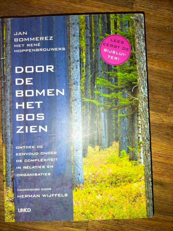 Door de bomen het bos zien - Jan Bommerez, Boeken, Economie, Management en Marketing, Zo goed als nieuw, Management, Ophalen of Verzenden