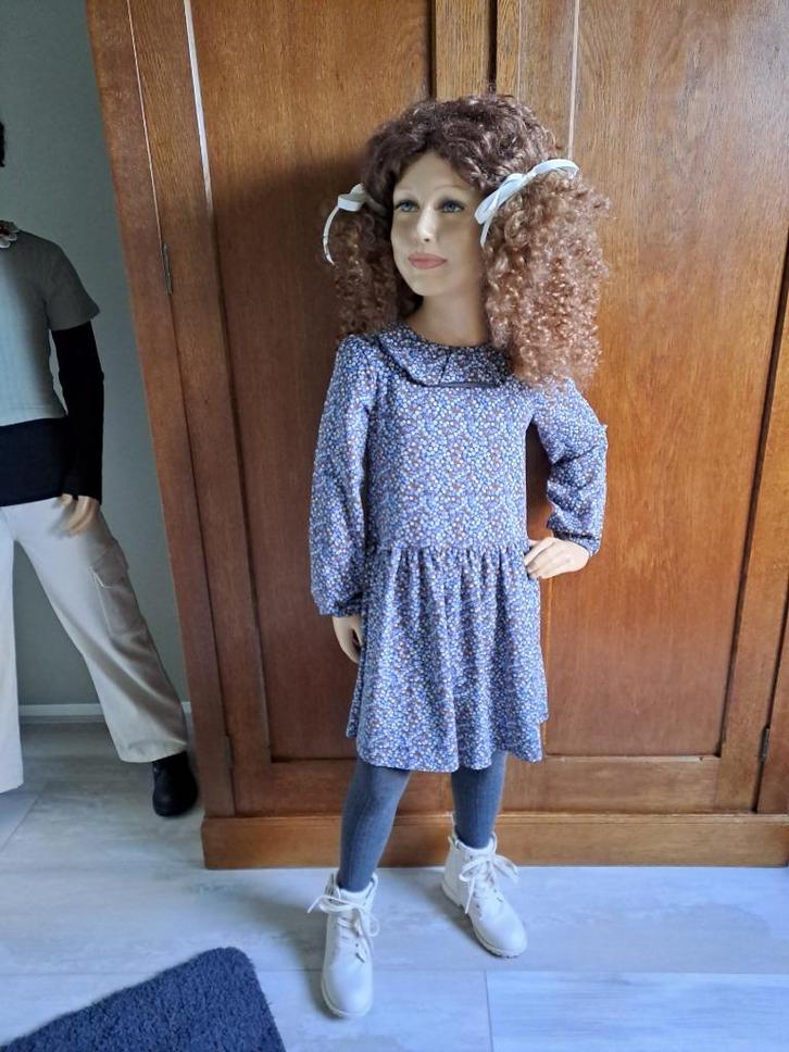 Oude kinder etalagepop etalage pop paspop meisje Hanna, Verzamelen, Poppen, Gebruikt, Pop, Ophalen of Verzenden