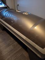 Hapro Onyx 26/5 Zonnebank met Gezichtsbruiner, Witgoed en Apparatuur, Zonnebanken en Gezichtsbruiners, Ophalen, Gebruikt, Zonnebank dubbelzijdig