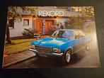 Brochure Opel Rekord, Boeken, Auto's | Folders en Tijdschriften, Ophalen of Verzenden, Zo goed als nieuw, Opel