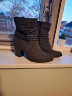 Trend One Laarsjes met Hak - Maat 37, Kleding | Dames, Ophalen of Verzenden, Zo goed als nieuw, Zwart