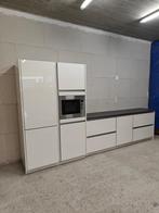 Te koop complete Witte hoogglans  keuken., Huis en Inrichting, Keuken | Complete keukens, Ophalen, Gebruikt, Wit, Hout