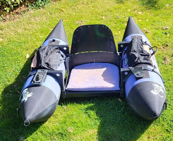 Bellyboat pontoon (Caddis), Watersport en Boten, Hengelsport | Algemeen, Gebruikt, Overige typen, Ophalen