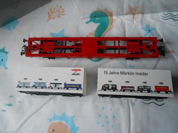 Märklin 94339 Container draagwagon 15 jaar Märklin Insider beschikbaar voor biedingen