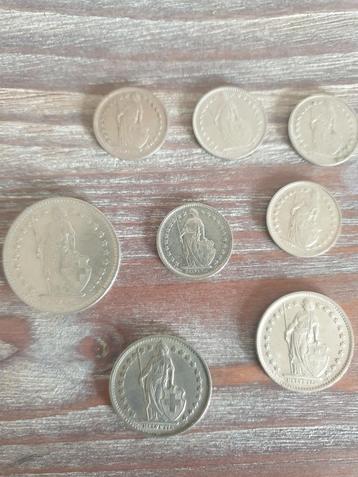 Oude Zwitserse Munten  beschikbaar voor biedingen