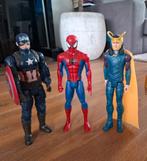 3 Marvel actiefiguren 30 cm, Kinderen en Baby's, Speelgoed | Actiefiguren, Ophalen, Zo goed als nieuw