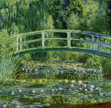 Heel mooie Monet prints op canvas beschikbaar voor biedingen