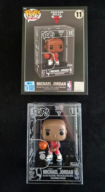 Exclusieve Michael Jordan Funko Pop Die Cast nieuw in doos beschikbaar voor biedingen