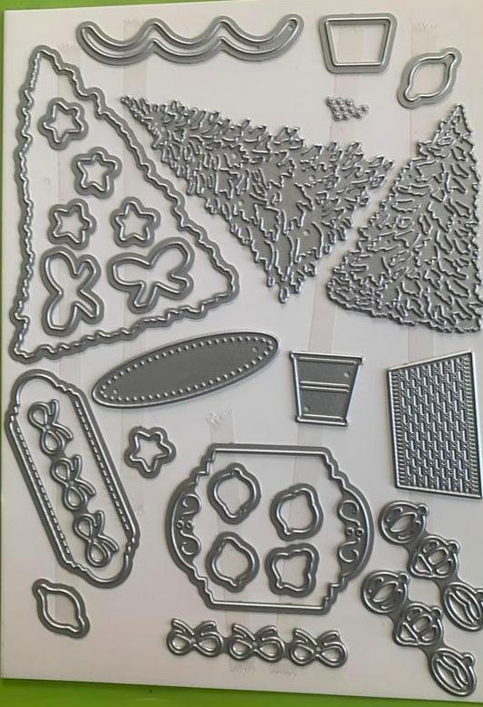 Tree Trimmings Dies stansen Stampin Up NIEUW, Hobby en Vrije tijd, Kaarten | Zelf maken, Nieuw, Pons of Mal, Overige thema's, Ophalen of Verzenden