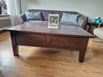 T.E.A.B. salontafel  75x130 cm, Huis en Inrichting, Ophalen, Gebruikt, 100 tot 150 cm, 50 tot 100 cm