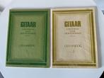 2 lesboeken gitaar - deel 1 en 2 - Cees Hartog, Muziek en Instrumenten, Bladmuziek, Overige genres, Les of Cursus, Ophalen of Verzenden