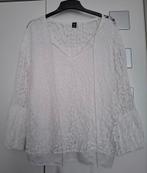 Witte top 2x XL, Kleding | Dames, Wit, Maat 46/48 (XL) of groter, Ophalen of Verzenden, Zo goed als nieuw