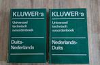 Kluwer's Technisch Woordenboek Duits-Nederlands, Boeken, Kluwer, Overige uitgevers, Ophalen of Verzenden, Duits