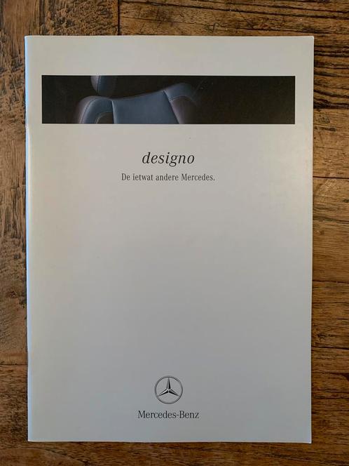 Nederlandse folder, brochure Mercedes-Benz Designo 1999, Boeken, Auto's | Folders en Tijdschriften, Nieuw, Mercedes, Ophalen of Verzenden