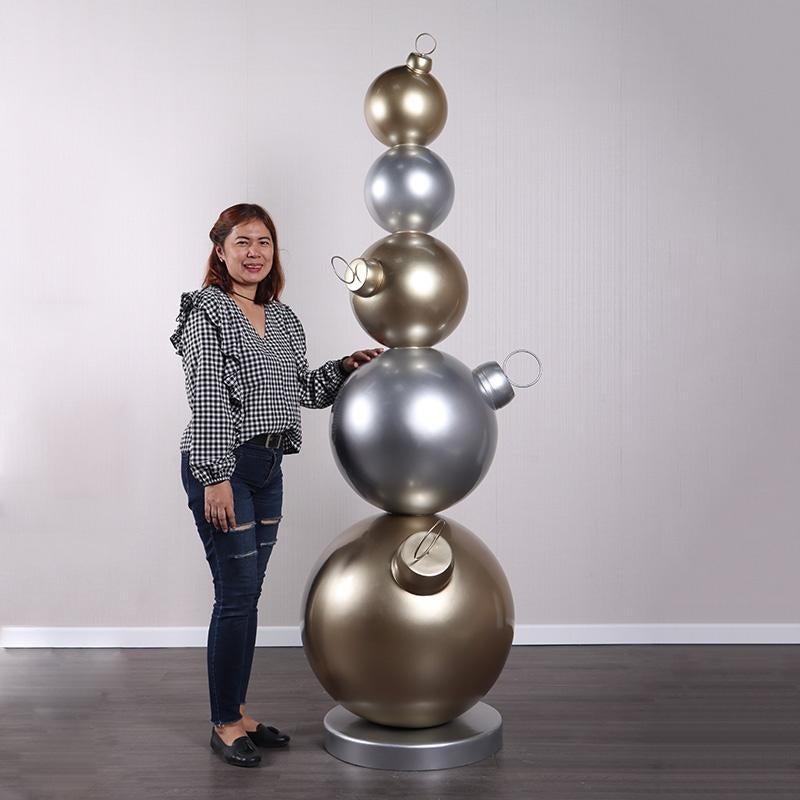 Christmas Ball Stack – Kerstbal Hoogte 216 cm, Diversen, Kerst, Ophalen, HorecaBeelden, Nieuw, HorecaBeelden
