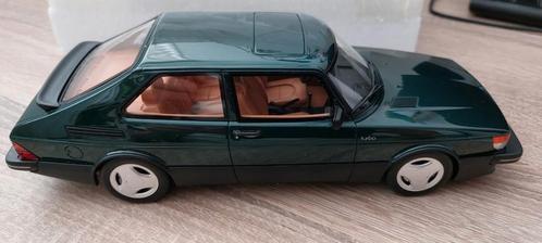 Saab 900 Turbo Phase 1 green Ottomobile Otto L.E. 1:18, Hobby en Vrije tijd, Modelauto's | 1:18, Zo goed als nieuw, Auto, OttOMobile