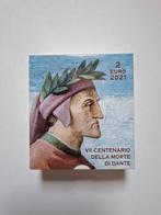 Vaticaan 2 Euro "Dante" 2021 Proof, Ophalen of Verzenden, Vaticaanstad, 2 euro, Losse munt