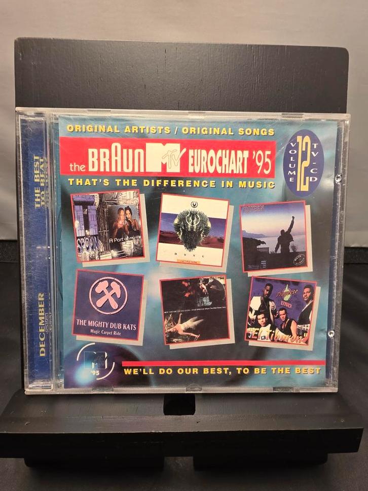 Braun MTV Eurochart '95 - CD, Cd's en Dvd's, Cd's | Overige Cd's, Zo goed als nieuw, Ophalen of Verzenden