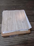 Pvc plaktegels Houtlook met nerf 6,88 m2, Ophalen of Verzenden, Zo goed als nieuw