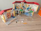 Playmobil 5923 school + gymzaal, Ophalen of Verzenden, Gebruikt