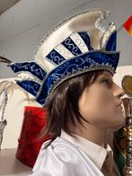 Prinsen steek blauw met zilver, Carnaval, Maat 56/58 (XL), Ophalen of Verzenden, Accessoires